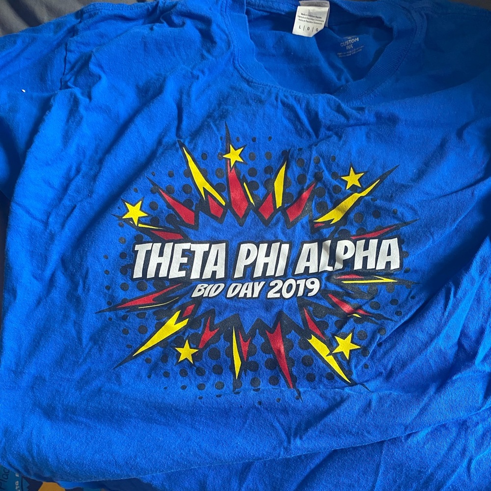 Theta Phi Alpha bid day shirt